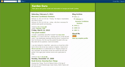 Desktop Screenshot of gardenguru.lisaminer.com